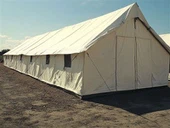 Biele kačacie stany na predaj